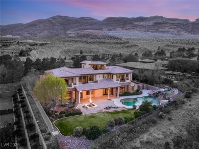 Experience ultimate luxury in exclusive Southern Highlands on Southern Highlands Golf Club in Nevada - for sale on GolfHomes.com, golf home, golf lot