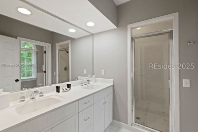 This coastal-chic golf cottage is one of the most requested on Berkeley Hall Golf Club in South Carolina - for sale on GolfHomes.com, golf home, golf lot