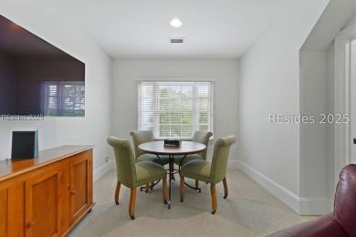 This coastal-chic golf cottage is one of the most requested on Berkeley Hall Golf Club in South Carolina - for sale on GolfHomes.com, golf home, golf lot