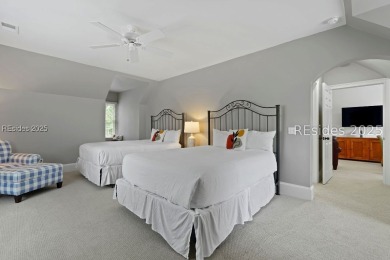 This coastal-chic golf cottage is one of the most requested on Berkeley Hall Golf Club in South Carolina - for sale on GolfHomes.com, golf home, golf lot