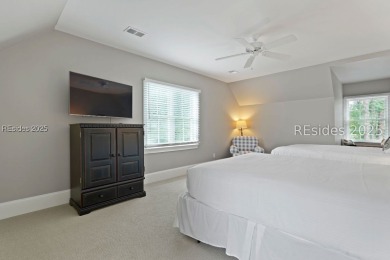 This coastal-chic golf cottage is one of the most requested on Berkeley Hall Golf Club in South Carolina - for sale on GolfHomes.com, golf home, golf lot