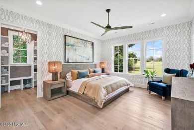 This recently completed Landfall residence perfectly captures on Country Club of Landfall in North Carolina - for sale on GolfHomes.com, golf home, golf lot