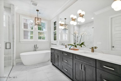 This recently completed Landfall residence perfectly captures on Country Club of Landfall in North Carolina - for sale on GolfHomes.com, golf home, golf lot