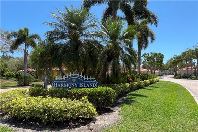 This 2 bedroom, 2 bath Harmony Island condo is Florida living at on Oak Harbor Country Club in Florida - for sale on GolfHomes.com, golf home, golf lot