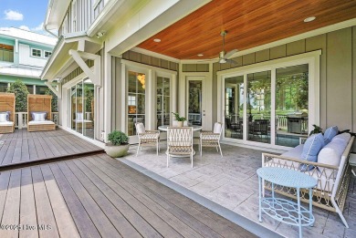 This recently completed Landfall residence perfectly captures on Country Club of Landfall in North Carolina - for sale on GolfHomes.com, golf home, golf lot