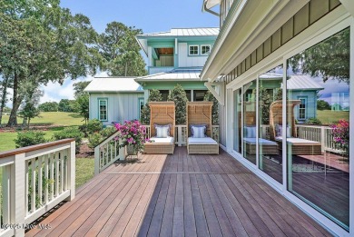 This recently completed Landfall residence perfectly captures on Country Club of Landfall in North Carolina - for sale on GolfHomes.com, golf home, golf lot
