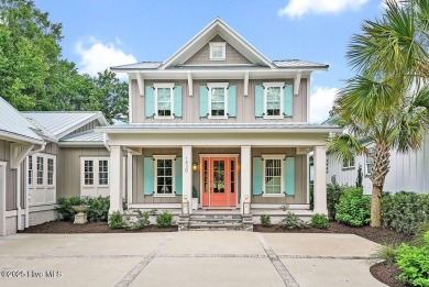 This recently completed Landfall residence perfectly captures on Country Club of Landfall in North Carolina - for sale on GolfHomes.com, golf home, golf lot