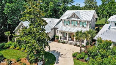 This recently completed Landfall residence perfectly captures on Country Club of Landfall in North Carolina - for sale on GolfHomes.com, golf home, golf lot