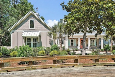 This recently completed Landfall residence perfectly captures on Country Club of Landfall in North Carolina - for sale on GolfHomes.com, golf home, golf lot