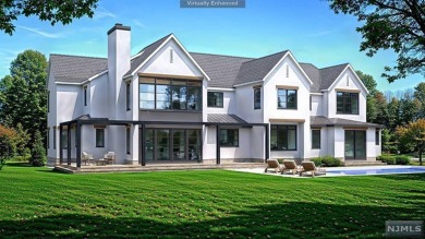 A custom-designed, 7,200 sq ft masterpiece in the highly on Alpine Country Club in New Jersey - for sale on GolfHomes.com, golf home, golf lot