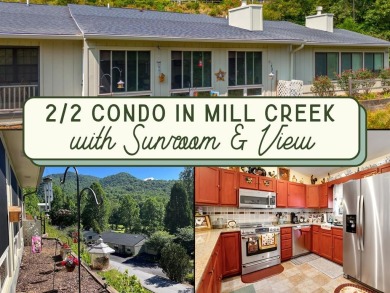 Enjoy easy, low-maintenance mountain living in this beautiful on Mill Creek Country Club in North Carolina - for sale on GolfHomes.com, golf home, golf lot