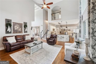 Welcome to 504 West Green Court-an exquisitely  renovated home on Towne Lake Hills Golf Club in Georgia - for sale on GolfHomes.com, golf home, golf lot