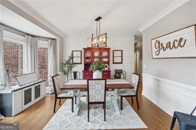 Welcome to 504 West Green Court-an exquisitely  renovated home on Towne Lake Hills Golf Club in Georgia - for sale on GolfHomes.com, golf home, golf lot