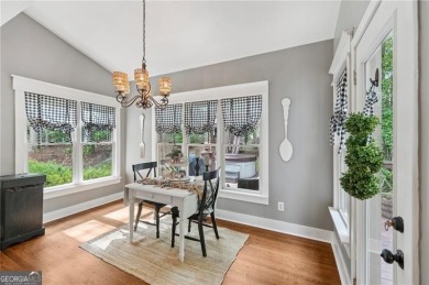 Welcome to 504 West Green Court-an exquisitely  renovated home on Towne Lake Hills Golf Club in Georgia - for sale on GolfHomes.com, golf home, golf lot