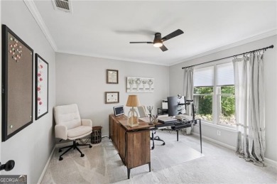 Welcome to 504 West Green Court-an exquisitely  renovated home on Towne Lake Hills Golf Club in Georgia - for sale on GolfHomes.com, golf home, golf lot