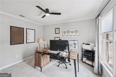 Welcome to 504 West Green Court-an exquisitely  renovated home on Towne Lake Hills Golf Club in Georgia - for sale on GolfHomes.com, golf home, golf lot