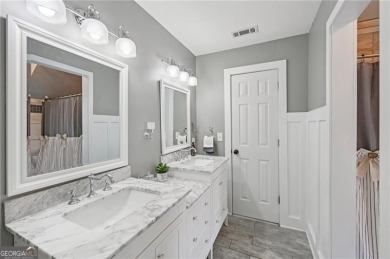 Welcome to 504 West Green Court-an exquisitely  renovated home on Towne Lake Hills Golf Club in Georgia - for sale on GolfHomes.com, golf home, golf lot