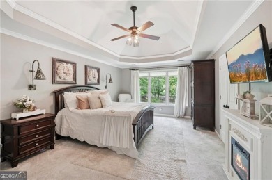 Welcome to 504 West Green Court-an exquisitely  renovated home on Towne Lake Hills Golf Club in Georgia - for sale on GolfHomes.com, golf home, golf lot