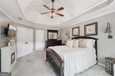 Welcome to 504 West Green Court-an exquisitely  renovated home on Towne Lake Hills Golf Club in Georgia - for sale on GolfHomes.com, golf home, golf lot