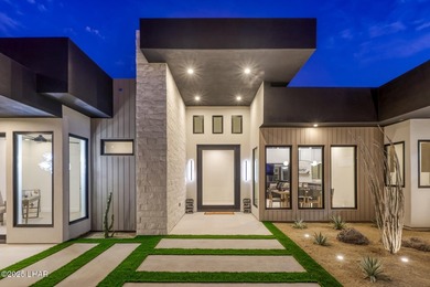 Modern luxury meets effortless desert living in this striking on London Bridge Golf Course in Arizona - for sale on GolfHomes.com, golf home, golf lot