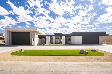 Modern luxury meets effortless desert living in this striking on London Bridge Golf Course in Arizona - for sale on GolfHomes.com, golf home, golf lot