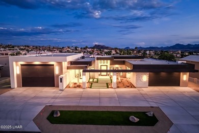 Modern luxury meets effortless desert living in this striking on London Bridge Golf Course in Arizona - for sale on GolfHomes.com, golf home, golf lot