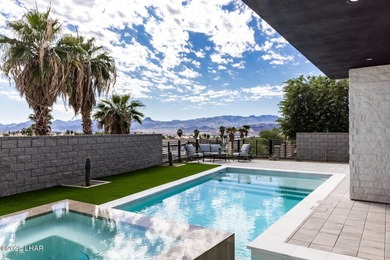 Modern luxury meets effortless desert living in this striking on London Bridge Golf Course in Arizona - for sale on GolfHomes.com, golf home, golf lot