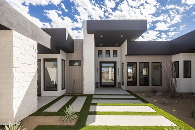 Modern luxury meets effortless desert living in this striking on London Bridge Golf Course in Arizona - for sale on GolfHomes.com, golf home, golf lot