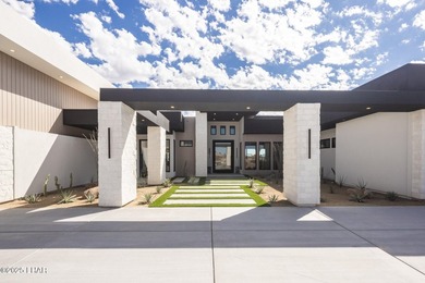 Modern luxury meets effortless desert living in this striking on London Bridge Golf Course in Arizona - for sale on GolfHomes.com, golf home, golf lot