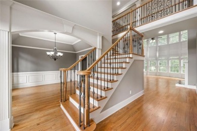 Luxury! Location! Privacy! Welcome to Mirror Lakes prestigious on Mirror Lake Golf Club in Georgia - for sale on GolfHomes.com, golf home, golf lot
