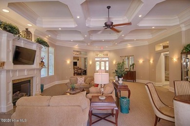 Step into easy one-level living in this 2023 carriage-style home on The Golf Club At Rocky Mount in North Carolina - for sale on GolfHomes.com, golf home, golf lot