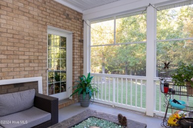 This stunning custom-built 4-bedroom, 3.5-bath home is set on a on Sound Golf Links at Albemarle Plantation in North Carolina - for sale on GolfHomes.com, golf home, golf lot