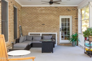 This stunning custom-built 4-bedroom, 3.5-bath home is set on a on Sound Golf Links at Albemarle Plantation in North Carolina - for sale on GolfHomes.com, golf home, golf lot