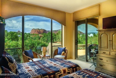 Iconic Sedona Luxury Retreat Backing to National Forest. Step on Sedona Golf Resort in Arizona - for sale on GolfHomes.com, golf home, golf lot