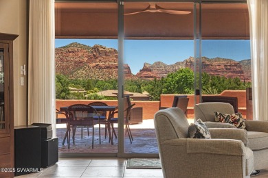 Sedona Elegance with Iconic Red Rock Views. Discover refined on Sedona Golf Resort in Arizona - for sale on GolfHomes.com, golf home, golf lot