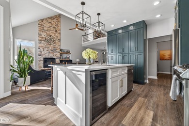 Wake up to breathtaking panoramic lake views from this on River Golf and Country Club at Lake Royale in North Carolina - for sale on GolfHomes.com, golf home, golf lot