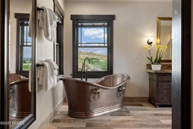 Nestled off the 11th tee box in Tuhaye, this light-filled on Talisker Club At Tuhaye in Utah - for sale on GolfHomes.com, golf home, golf lot