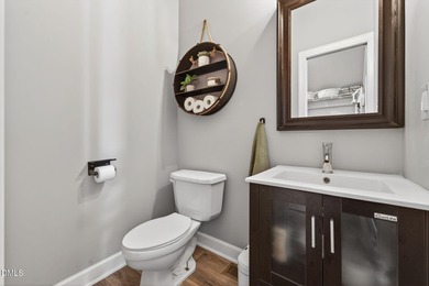 Wake up to breathtaking panoramic lake views from this on River Golf and Country Club at Lake Royale in North Carolina - for sale on GolfHomes.com, golf home, golf lot