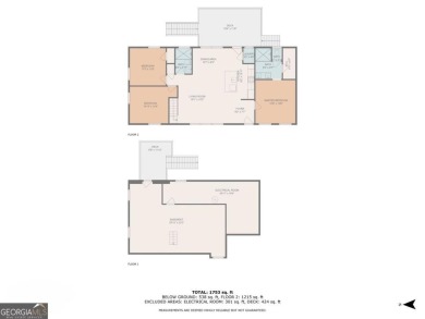 Exceptionally Renovated Ranch Located On Quiet Street In East on East Lake Golf Club in Georgia - for sale on GolfHomes.com, golf home, golf lot