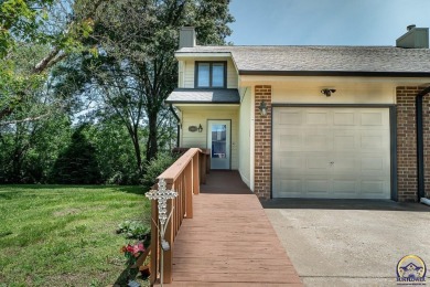 Don't miss this well-maintained and move-in-ready half-duplex on Lake Shawnee Golf Course in Kansas - for sale on GolfHomes.com, golf home, golf lot