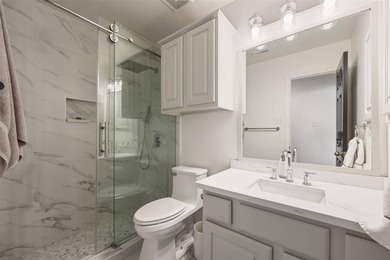 Step into timeless sophistication with this Sterling Ridge gem on Carlton Woods Golf Community in Texas - for sale on GolfHomes.com, golf home, golf lot