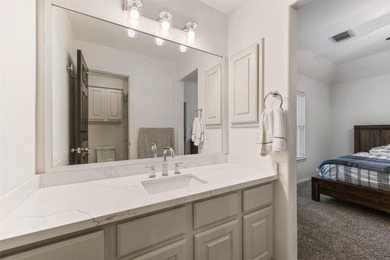 Step into timeless sophistication with this Sterling Ridge gem on Carlton Woods Golf Community in Texas - for sale on GolfHomes.com, golf home, golf lot