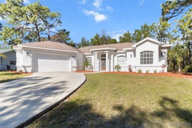 Welcome to this beautiful and spacious 3-bedroom, 2-bath home on Sugarmill Woods Golf and Country Club in Florida - for sale on GolfHomes.com, golf home, golf lot