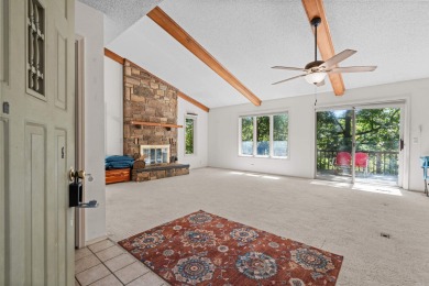 Private walkway to Cortez Clubhouse from this beautiful home on Cortez Golf Course in Arkansas - for sale on GolfHomes.com, golf home, golf lot