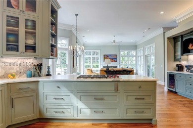Experience refined living in this beautifully updated home on Colleton River Plantation Club in South Carolina - for sale on GolfHomes.com, golf home, golf lot