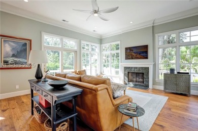 Experience refined living in this beautifully updated home on Colleton River Plantation Club in South Carolina - for sale on GolfHomes.com, golf home, golf lot