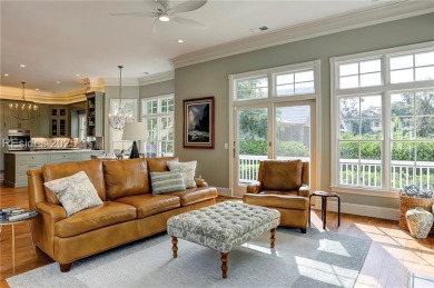 Experience refined living in this beautifully updated home on Colleton River Plantation Club in South Carolina - for sale on GolfHomes.com, golf home, golf lot