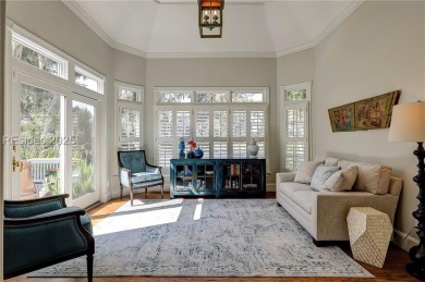 Experience refined living in this beautifully updated home on Colleton River Plantation Club in South Carolina - for sale on GolfHomes.com, golf home, golf lot
