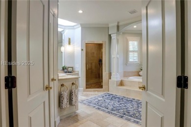 Experience refined living in this beautifully updated home on Colleton River Plantation Club in South Carolina - for sale on GolfHomes.com, golf home, golf lot