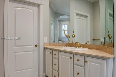 Experience refined living in this beautifully updated home on Colleton River Plantation Club in South Carolina - for sale on GolfHomes.com, golf home, golf lot